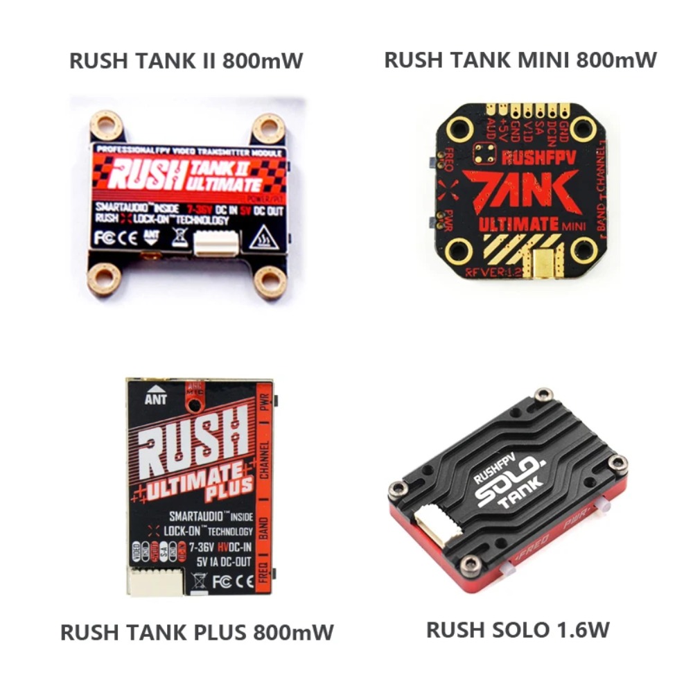 Émetteur vidéo RUSH TANK Ultim - Drone Antenna avis et prix